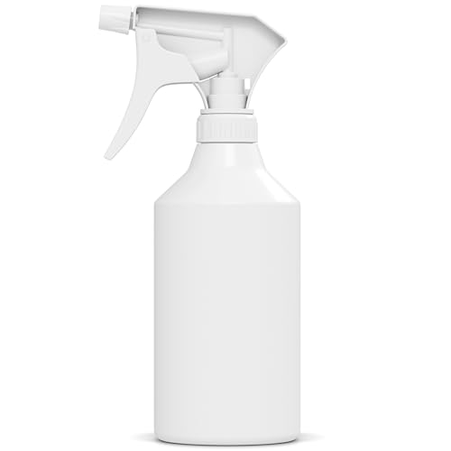 Uttex Sprühflasche K3 chemikalienbeständig 500 ml Leersprüher Profi HDPE für Natriumhydroxid Kaliumhydroxid Natriumhypochlorit Ammoniak alkalische Reiniger Fettlöser Labor Werkstatt Haushalt