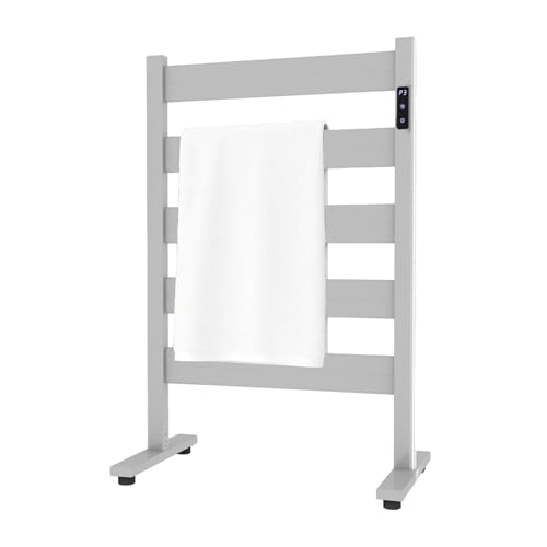 Sawlece Towel Warmers for Bathroom，White,5-Bars