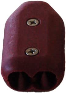 E-Z - Ty Reusable Rope Clamps - No More Tying Knots Or Splicing Rope - Slick Look - Regular And Double Ot - Single Packs (Black, 3/8" Double Ot) #TOP7