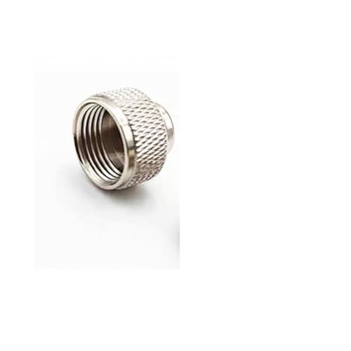 Cubierta protectora para conector de aviación con roscas internas y externas azul miniatura 1