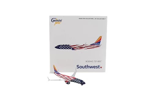 Image of GeminiJets GJSWA2039 Southwest Airlines Boeing 737-800 inchFreedom One N500WR; Scale 1:400