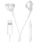 Wired Earphones with Lightning Connector [MFi Certified] iPhone Wired Headphones Earbuds for iPhone 14/13/12/11/SE/X/XR/XS