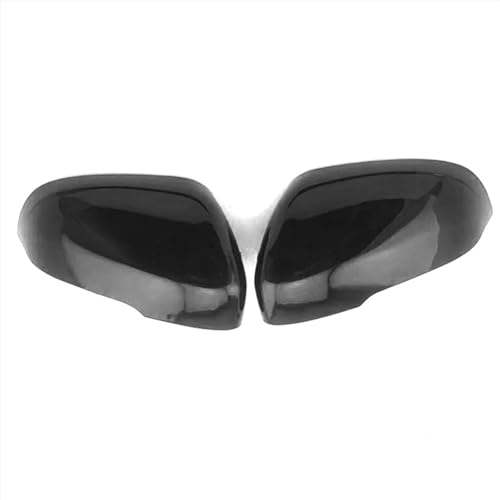 Coques de rétroviseurs extérieurs Volvo S60 V60 V40 noir brillant ABS