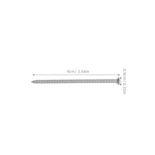 Kisangel Tornillos Autoperforantes M5x90mm Acero Inoxidable 25pcs miniatura 2