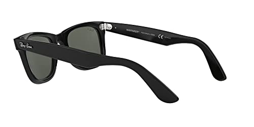 Image of Ray-Ban Rb2140f Original Wayfarer Low Bridge Fit Square Sunglasses for Men for Women