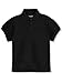 Unisex Short Sleeve Pique Polo Shirt - Black, 12