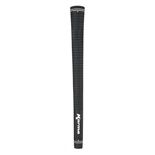 Karma Velour Black Midsize (+1/32'') Stick Grips Golf Grips (13 Pack) - Image 3
