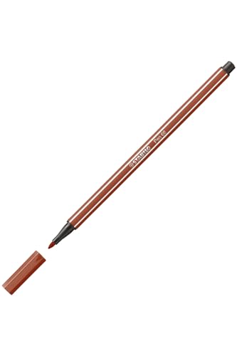 Feutres de dessin PEN 68 pointe ogive 1 mm sanguine en lot de 6