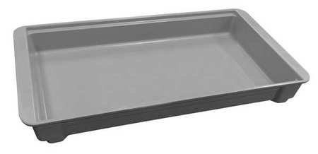 Stack Container, 20-3/4x11-1/4x2-3/8, Gray