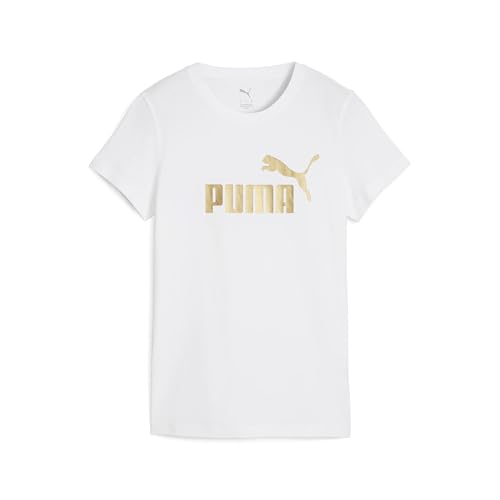 PUMA Camiseta Unisex ESS Metallic No. 1 con Logotipo (Paquete de 1)