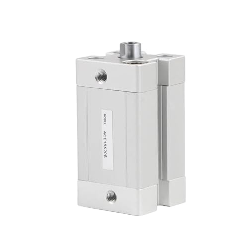 Cilindro neumático compacto ACE40 actuador delgado de carrera corta ACE40-15 3