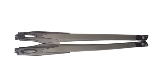 Image of Replacement Temples Arms Legs for Crosslink OX8031 Pewter Glass Frame 140mm