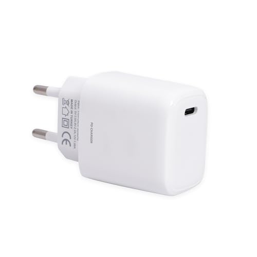 Leyf USB C (Type C) Cargador 20W, Adaptador de Corriente, Viaje, Compatible con Todos los Dispositivos iPhone y Android