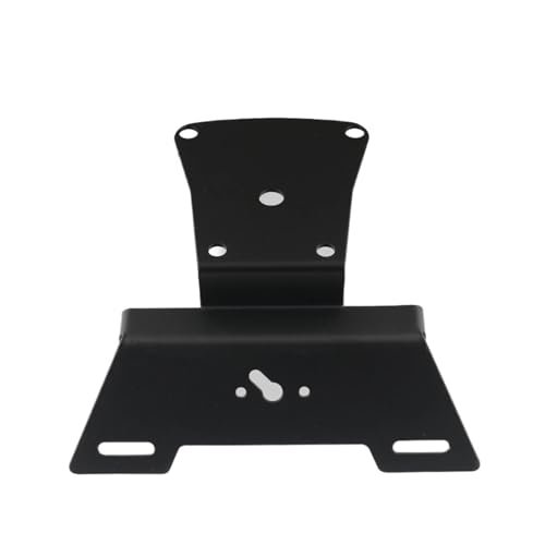 Support de Plaque Immatriculation Moto Rigide Anti Vibration
