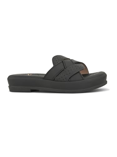 Image of XE Looks Sleek Slip-On Sandals Trendy & Stylish Cross-Strap Perforated Comfort