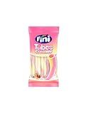 Carton de 12 sachets de 80gr Bonbons Tubes Creamy Fraise Banane Halal Fini