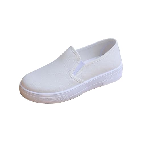 Zapatos de lona para mujer estilo descalzo, calzado plano minimalista y ortopédico