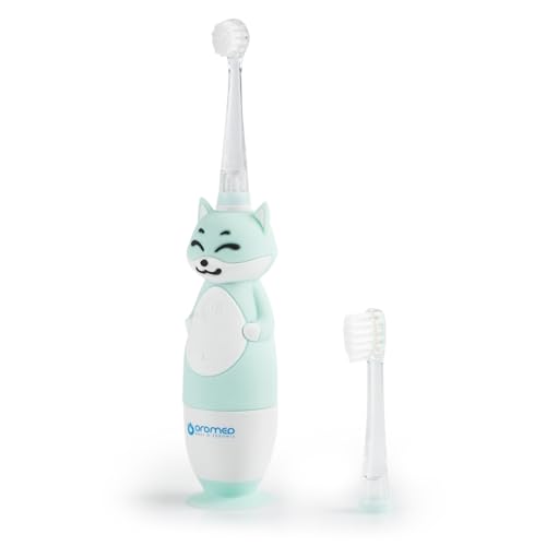 Oromed Schallzahnbürste für Kinder 0-3 Jahre ORO-KIDS BLUE, Zahnbürste mit Weichen Borsten, 16.000 Pulsierende Bewegungen, IPX7, Blau – Bild 8