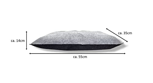 Coussin de camping avec poches oreiller de bivouac et rangement excursion