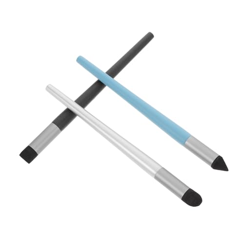 VILLCASE Artists' Essential 3 Pack Soft Pastel Blending Sponge Pens for Drawing Sketching Gentle Sponge Design for Smooth Color Transitions