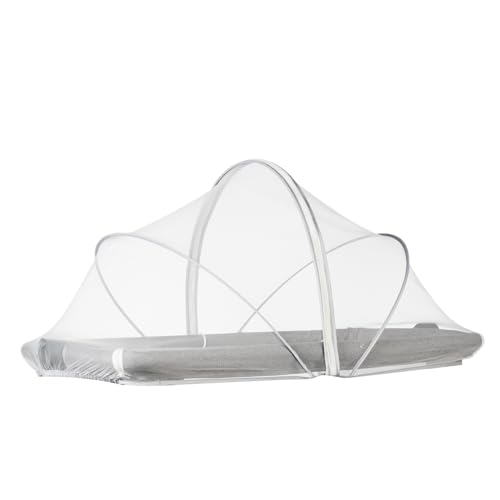 Duvcoywae Mosquitera Cuna Bebe, Mosquiteros Plegables para Cama De Bebé, Respirable Camaen En Verano, Cubierta De Malla Portátil para Protección contra Insectos para Niños, Fácil De Montar
