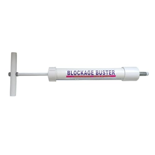 Image of Blockage Remover Hand Pump | Inlet Pipeline Blockage Cleaner | Tap Water Flow & Pressure Booster for Bathroom, Kitchen & Toilet | 50 mm Diameter 24 inch Length.