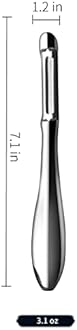 Vegetable Peeler, Premium Stainless Steel Potato Peeler, High Tensile Ultra Sharp Blade Fruit and Food Slicer, I Shaped with Ergonomic Non-Slip Handle, Dishwasher Safe with 5 Years Warranty
