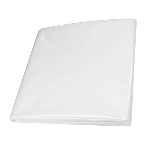 dDanke 1m×1m Clear PE Greenhouse Film Waterproof Cover for Garden Plant Pond Protection All Season Use