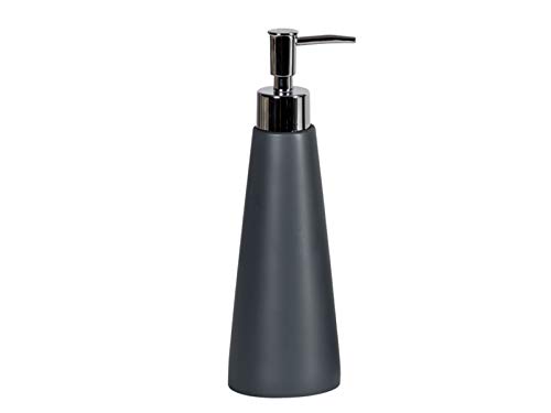 Showerdrape Grey Alto Resin Bathroom Handwash Soap Dispenser