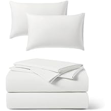 REST Buy 2 GET 30 Percent Off 3PC Sheet Set Plus Extra Pillowcases Bundle at 30% Discount, in Arctic White, Full Size