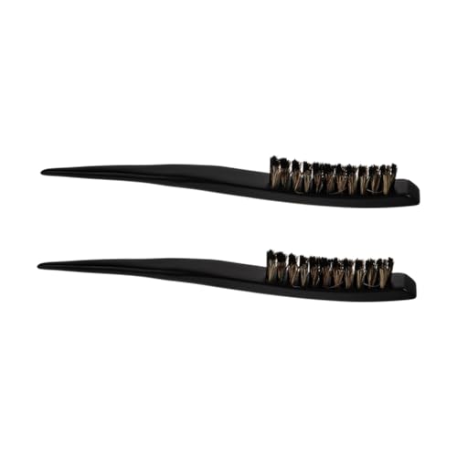 MUSISALY Spazzola Liscia Per Setole Dure Legno Pettine Portatile Cotonare Ricci Spessi