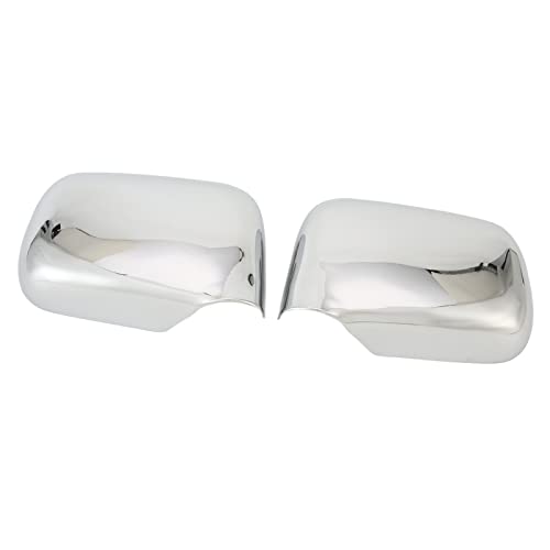 AOWINHIT Cubiertas de Espejo de Puerta Lateral Izquierda Derecha, Espejo Retrovisor Cromado, Carcasa Decorativa Térmica para CRV 1995 1999, Protección contra Arañazos de la Cubierta del