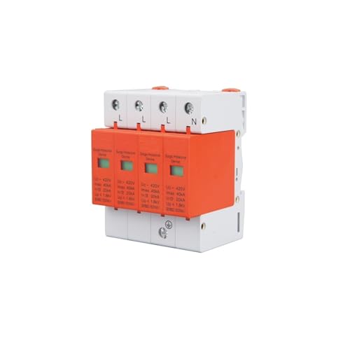 Parafoudre SPD photovoltaïque 2P DC 1000V 40/60KA pour protection solaire maison
