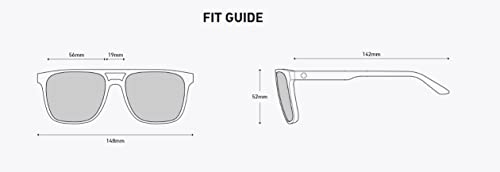 Spy Optic Czar Sunglasses Soft Matte Black w/Happy Gray Green Polarized Lens + Case3