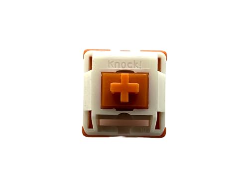Image of Zkeebs HMX Linear 5-Pin MX Mechanical Keyboard Switches for Custom Mechanical Keyboards (HMX Sunset Gleam 50g, 35 Switches)