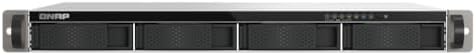 QNAP TS-433eU-US Compact 1U Short-Depth rackmount 2.5GbE NAS, Aff...