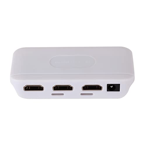 Répartiteur vidéo 1 en 2 sorties avec capacité d'amplification portable alimenté par haute clarté pour équipement informatique CP1.2, Plastique