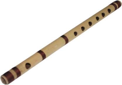 Round Traditional Handmade Wooden Bamboo Flute Basuri Musical Instrument For Gifting And Janmastami, (Pack Of 1)-image-13