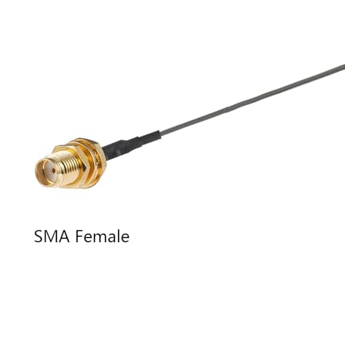 Image of 2PCS U.FL IPEX to SMA Female Low Loss Coaxial Cable 6 inch /15CM U.fl /IPEX 1.13mm Mini-Coaxial Pigtail Cable for Wireless Routers Mini PCIE Network Cards PCI Wi-Fi WAN Repeater