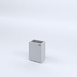 Design Italiano di Eccellenza: La fioriera rettangolare Florespira, dalle linee pulite e minimaliste, è pensata per infondere eleganza contemporanea e un tocco scultoreo in ogni spazio esterno, dal giardino al terrazzo.