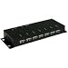 Produktbild Exsys EX-1177 USB Docking Station HUB USB 7P 7 x USB - A/Buchse 1 x USB-A/Stecker mit Netzteil Metallgehäuse schwarz
