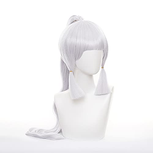 OSIAS Kamisato Ayaka Genshin Impact Cosplay Wig for Woman and Girls, Kamisato Ayaka Wig - Image 2