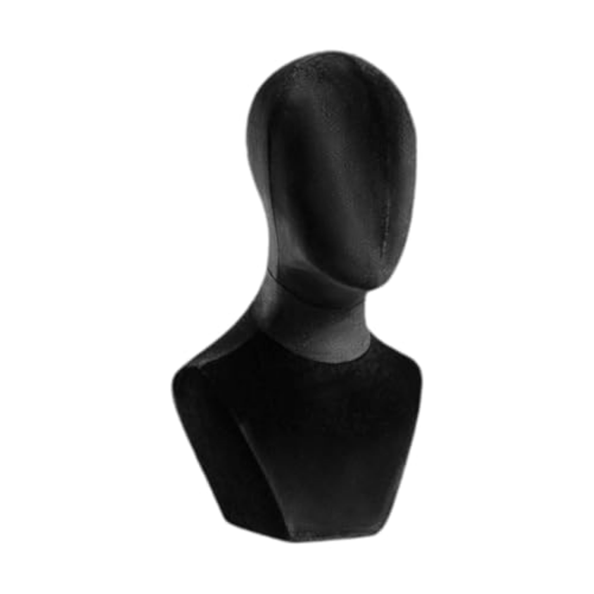 Bust Mannequin Head for Necklaces and Accessories Display
