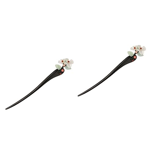 Épingle à cheveux rétro motif floral accessoire de coiffure chinois anti-glisse