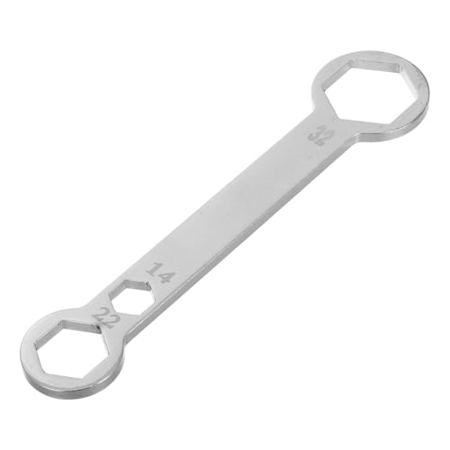 SOLUSTRE Motorcycle Axle Wrench Set 32mm/22mm/14mm Wrench for Front/Rear Axles Motorcycle Service Tool
