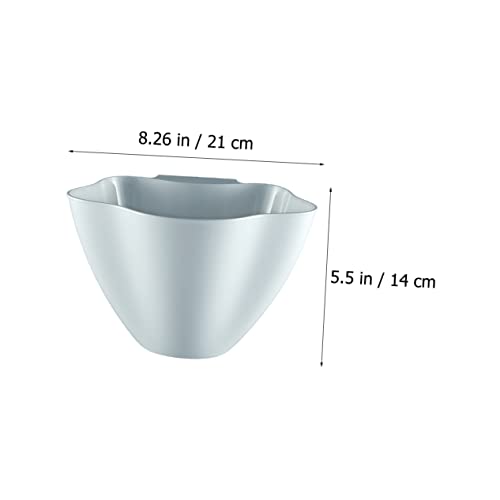 3 Canecas de Basura Colgantes Rectangulares de Plástico miniatura 4