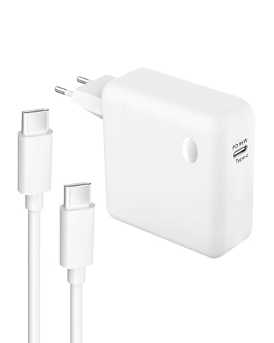 Ya en manzanajugosa.com: 96W Super Rápido Cargador, Cargador MacBook Pro,portátil para MacBook Air USB C, Compatible con Mac-Book Pro 16,15,14,13 Pulgadas,11 Pulgadas y Todos los Dispositivos USB C, Cable 2M