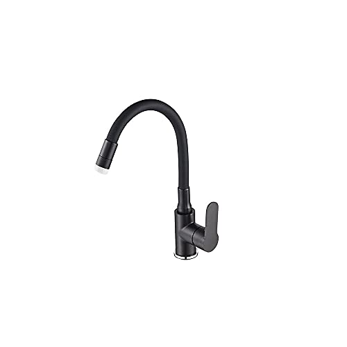 Robinet universel rotatif en cuivre avec mitigeur chaud et froid pour lavabo