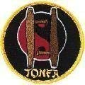Artes Marciales Insignia Bordada   Tonfa Armas Yin Yang Parche