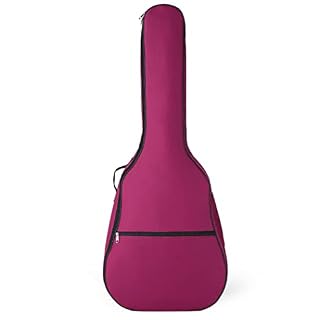 CurCKuad Housse de Guitare, Sacoche de Guitare Acoustique Sac de Concert Classique Pleine Taille 40 41 Pouces Housse de… - Les Beatles, Paul McCartney, John Lennon, RIngo Starr, George Harrison